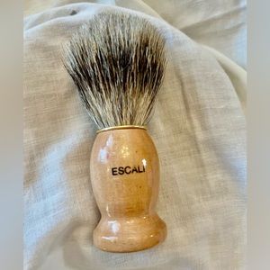 Escali 100% Pure Badger Shaving Brush.  NWOT
